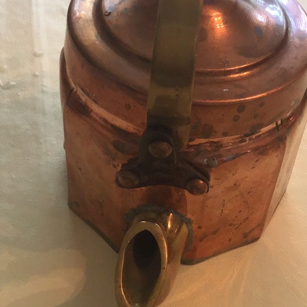 #SMALL COPPER TEAPOT - Picture 6 of 8